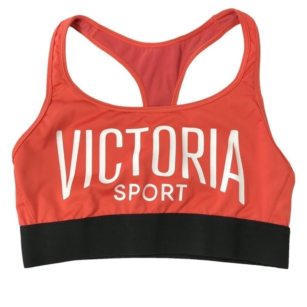 Victoria’s Secret Victoria Sport Racerback Sports Bra Orange SIZE SMALL